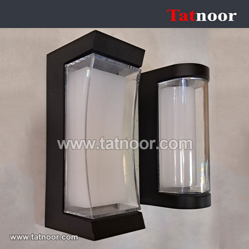 فروش دکوراتیو دیواری 12 وات نیم گرد IP دار