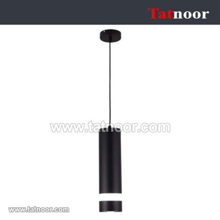 چراغ آویز استوانه ای دورنور 15 وات سی او بی ارتفاع 15 سانت