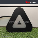 قیمت چراغ دکوراتیو مثلثی 9 وات ZFR