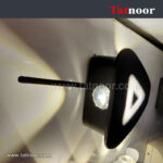 فروش چراغ دکوراتیو مثلثی ۳*۳ وات ZFR