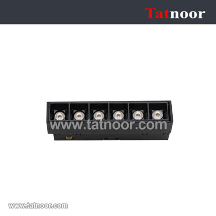 چراغ مگنتی نقطه ای 6 وات طول 11.5 سانت