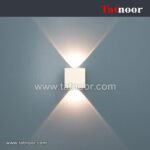 چراغ دکوراتیو قطاری 2طرفه 2وات بدنه کرم RL209_22 رسام