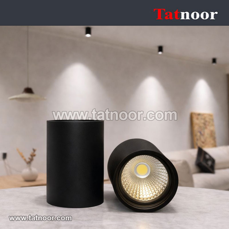چراغ سیلندری 7 وات COB قطر 5.5 سانت